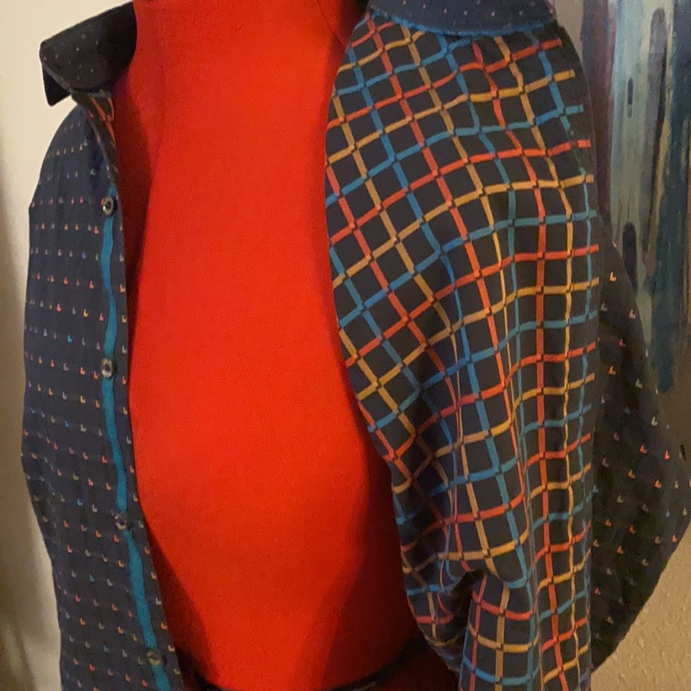 Bugatchi Vintage Vibes Button Up View 3
